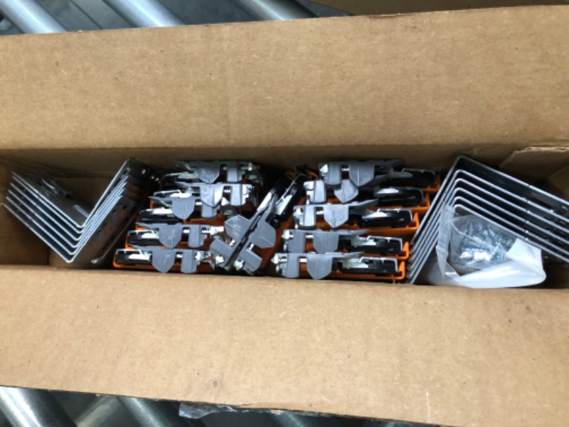 Photo 1 of Blum 563H5330B 21" Tandem Drawer Slides Plus Blumotion Complete Kit. with Runners 563H, Locking Devices, Rear Mounting Brackets and Screws (for Face Frame Or Frameless Application), Zinc (Pack of 6) 21" Set of 6
