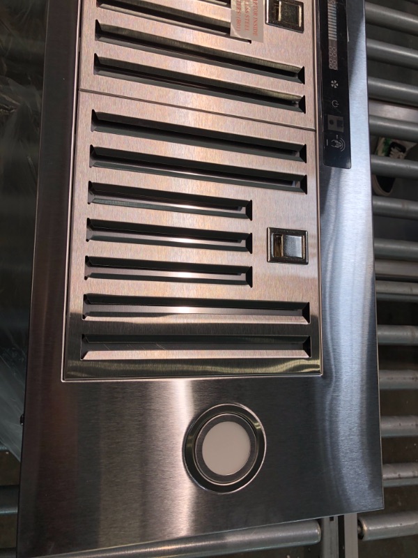 Photo 13 of IKTCH 36 inch Built-in/Insert Range Hood 900 CFM, Ducted/Ductless Convertible Duct, Stainless Steel Kitchen Vent Hood with 4 Speed Gesture Sensing&Touch Control Panel(IKB01-36) IKB01 36''