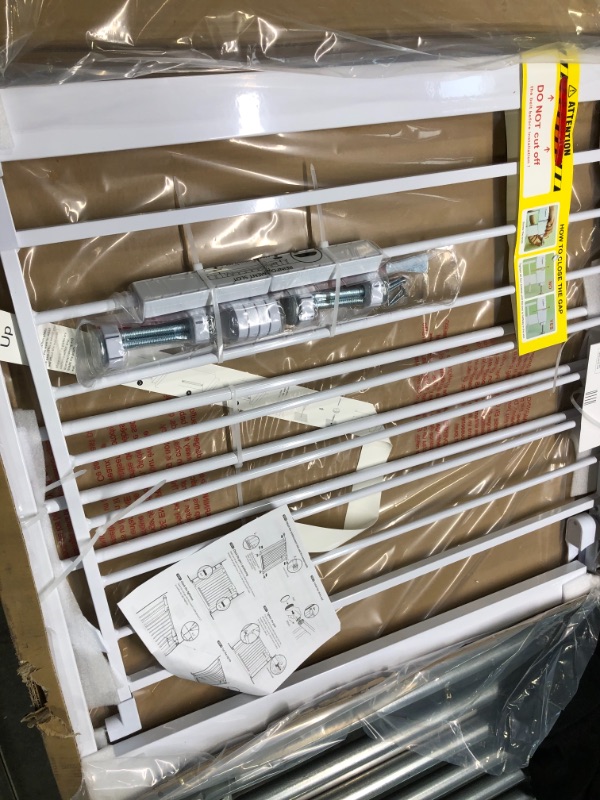Photo 1 of Cumbor 43.3" Auto Close Safety Baby Gate, Extra Tall and Wide Child Gate, Easy W