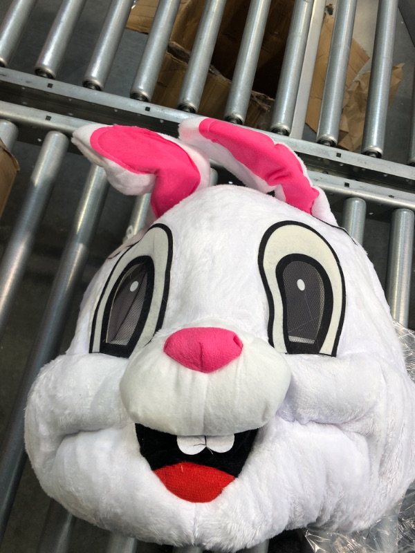 Photo 2 of Easter Rabbit Bunny Rabbit Mascot Costume Adult Size Fancy Dress Halloween
