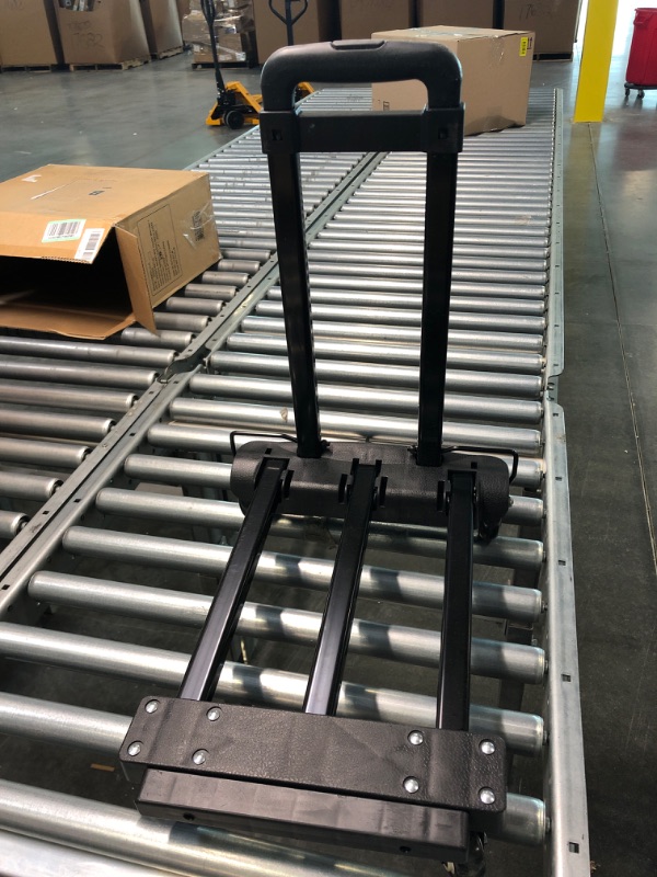 Photo 3 of Folding Hand Truck 4-Wheel 360° Rotate 155lbs Aluminum Heavy Duty Luggage Cart