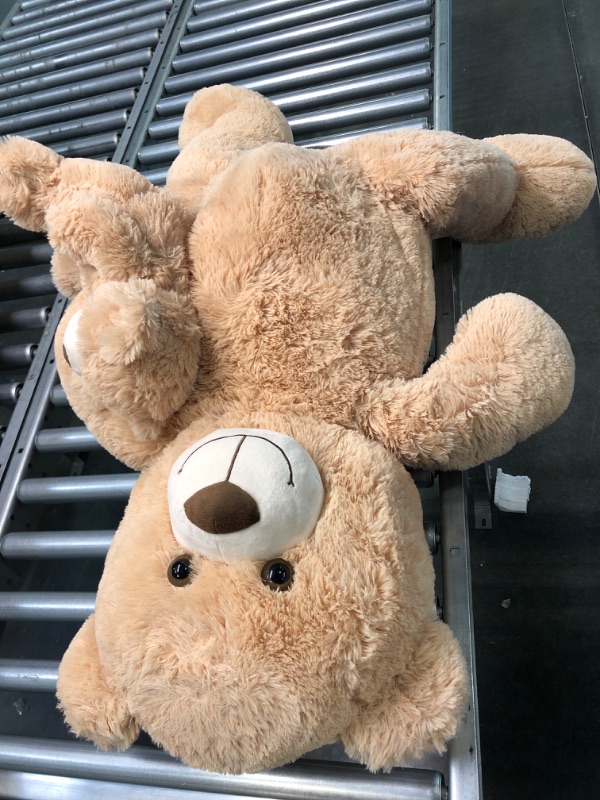 Photo 1 of Giant Teddy Bear Mommy and Baby Bear Soft Plush Bear Stuffed Animal for Teddy Bear Baby Shower, Tan, 39 Inches
