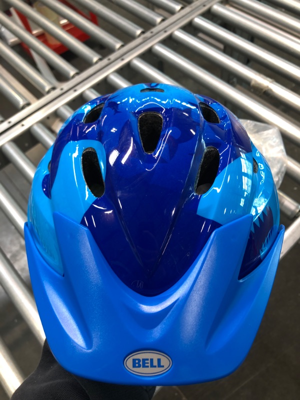 Photo 2 of Bell Rally Child Helmet Blue Fins