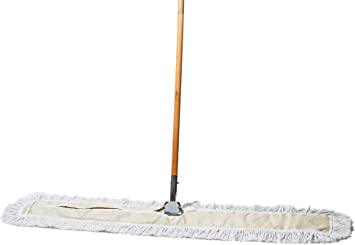 Photo 1 of Dust Mops for Floor Cleaning Heavy Duty Floor Duster Mop with Long Handle Hotel Gym Household Cleaning Supplies for Hardwood, Tiles, Marble Floors