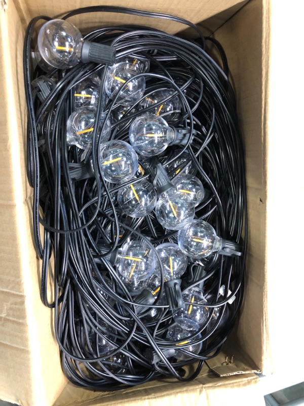 Photo 3 of 200FT (2x100FT) Globe Outdoor Lights String