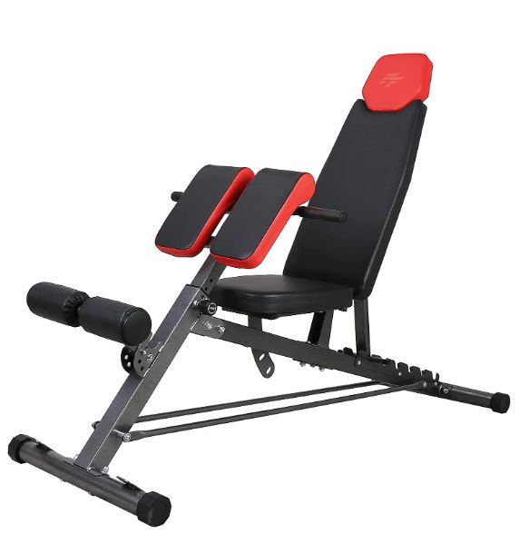 Photo 1 of Finer Form Multi-Functional FID Weight Bench for Full All-in-One Body Workout – Hyper Back Extension, Roman Chair, Adjustable Sit up Bench, Incline, Flat & Decline Bench.