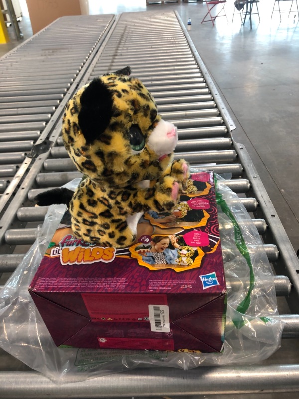 Photo 4 of FurReal Lil’ Wilds Lolly The Leopard Plush Toy, Electronic Pets, with 40+ Sounds and Reactions; Interactive Pet, Animatronic Toys for 4 Year Old Girls and Boys and Up