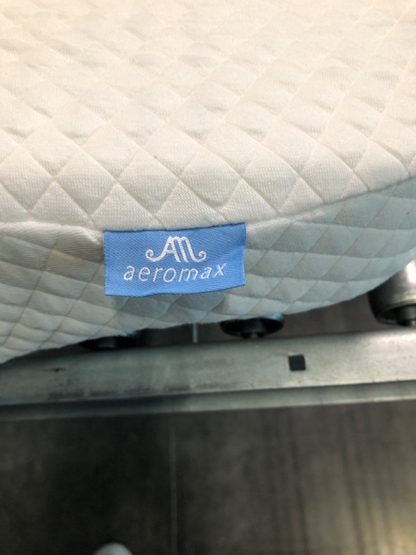 Photo 5 of AM AEROMAX Cervical Memory Foam Pillow, Contour Pillows for Neck and Shoulder Pain Relief, Ergonomic Head Support Sleeping Pillow for Side and Back Sleepers.(White) 25Lx16Wx5H White