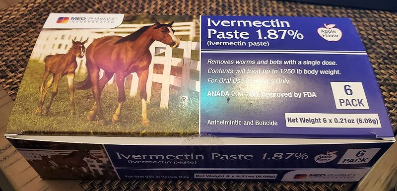 Photo 1 of vermectin Paste 1.87% for Horses Pack of (6) Tubes