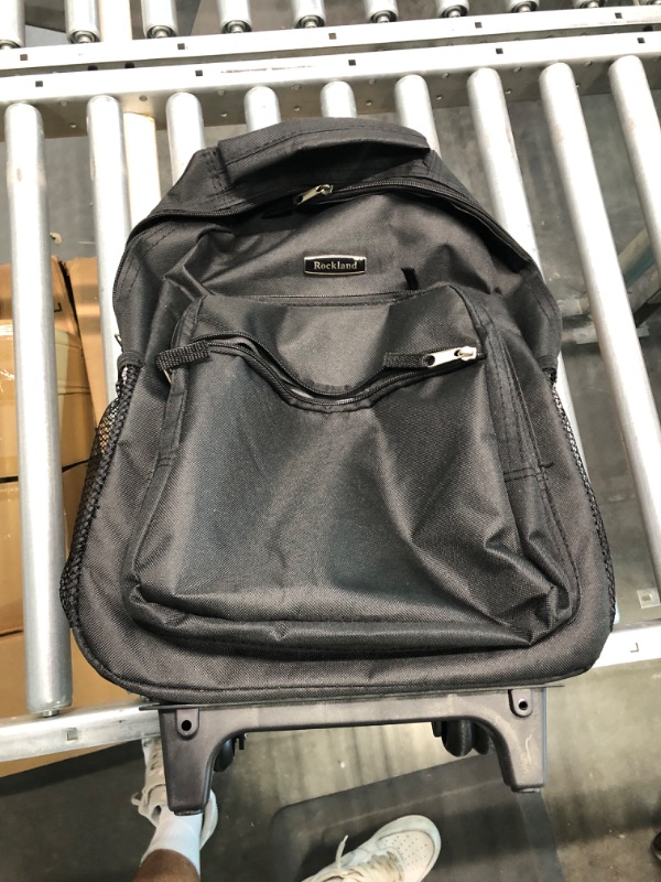 Photo 3 of ROCKLAND R01-BLACK 17 Inch ROLLING BACKPACK