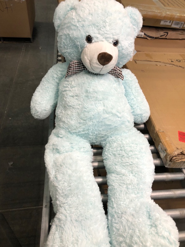 Photo 3 of MaoGoLan Big Blue Teddy Bear 39 inch Stuffed Animal Giant Stuffed Bear Toy for Boys and Girls