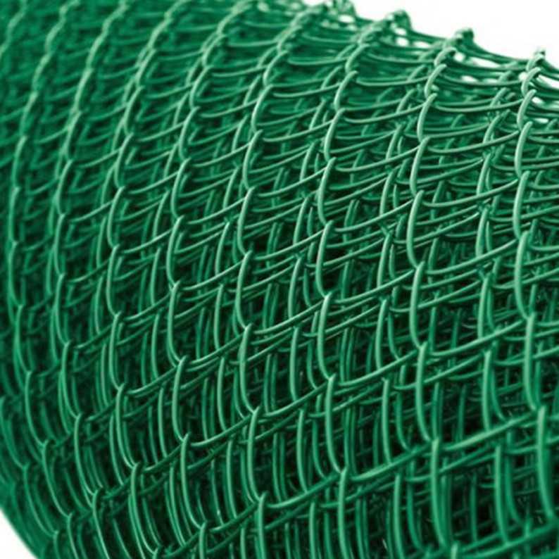 Photo 1 of Coated Galvanized Chain Link Fencing Green ---Unknow Size--- 