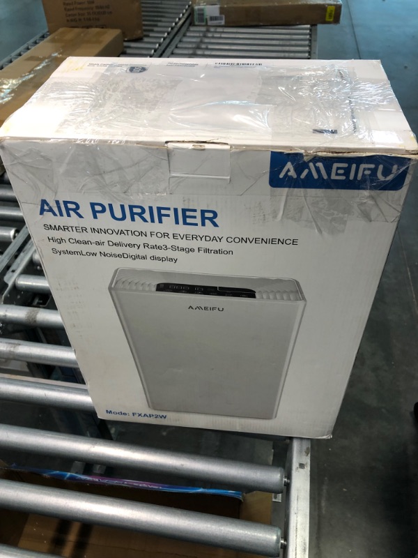 Photo 2 of Air Purifiers for Home Large Room up to 1640ft², AMEIFU Hepa Air Purifiers, H13 True HEPA Air Filter for Pets Hair, Dander, Smoke, Pollen, Smell, 3 Fan Speeds, 5 Timer, Sleep Mode 15DB Air Cleaner air purifiers with filter