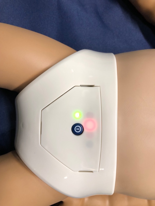 Photo 6 of CPR Savers Prestan Professional Infant CPR Training Manikin with 2019 AHA Feedback Monitor, Dark Skin, PP-IM-100M-DS