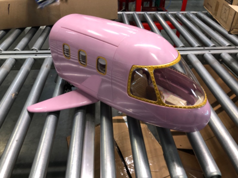 Photo 1 of Lori Dolls – Luxury Jet – Airplane for Mini Dolls – Toy Jet & Accessories for 6-inch Dolls – Foldable Wings – Chess Game & Play Food – 3 Years +