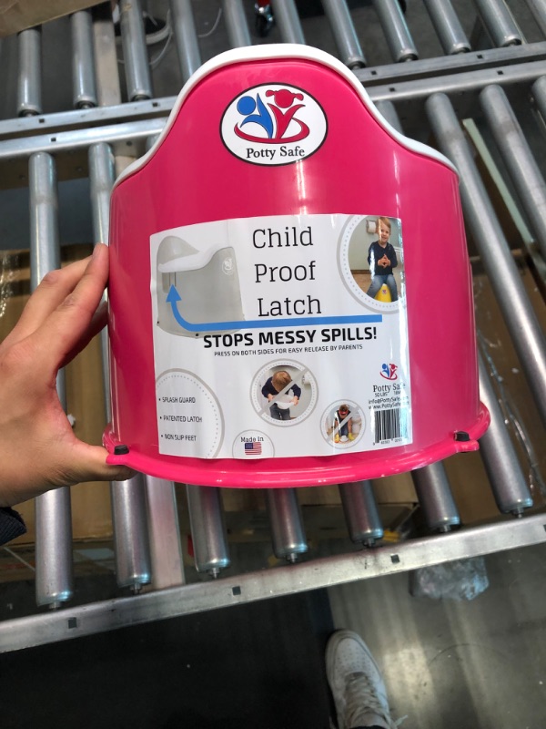 Photo 1 of Potty Safe-Potty Training chair w/CHILD PROOF LATCH Eliminate Spills Non-Slip Feet Built In Splash Guard Made in USA