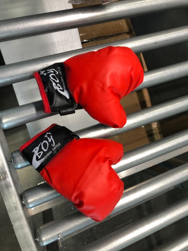 Photo 1 of Inflatable Punching Bag for Kids - 63" Inflatable Kid Boxing Bag - Children Sports Toy Free Standing Bounce Back Tumbler for Sparring Boxing Bag Suitable for Karate Kickboxing - Gift for Boys & Girls Target Pattern