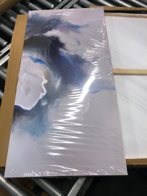 Photo 1 of Blue And Grey artwork for home, office --- unknown size ---