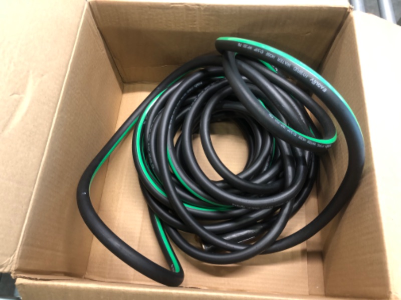 Photo 3 of EADUTY Hybrid Garden Hose, Heavy Duty, Lightweight, Flexible with Swivel Grip Handle and Solid Brass Fittings --- unknown size ---