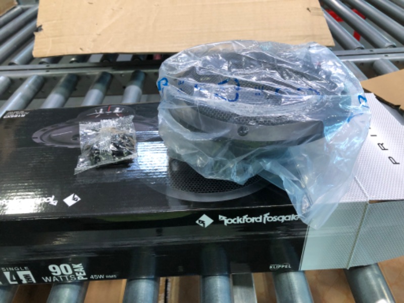 Photo 1 of Rockford Fosgate R165X3 Prime 6.5" Full-Range 3-Way Coaxial Speaker (Pair) , black 6.5-Inch Coaxial Speaker