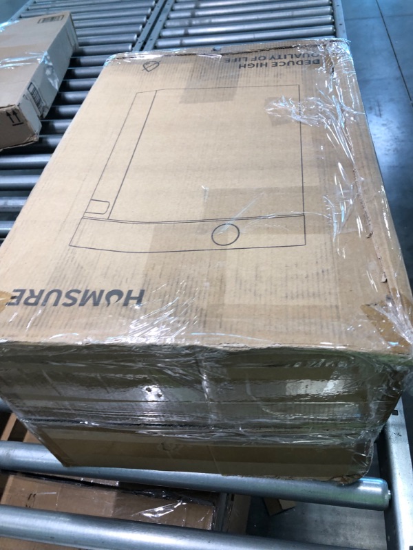 Photo 1 of HUMSURE 50 Pint Dehumidifier 3000 Sq. Ft Room, for Basements with Drain Hose, Ideal for Large & Medium Sized Bathroom and Bedroom (White)