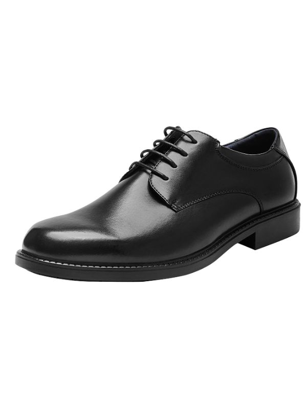 Photo 1 of Bruno Marc Men's Downing-02 Black Leathers Lined Dress Oxford Shoes Classic Lace Up Formal (Size 11)