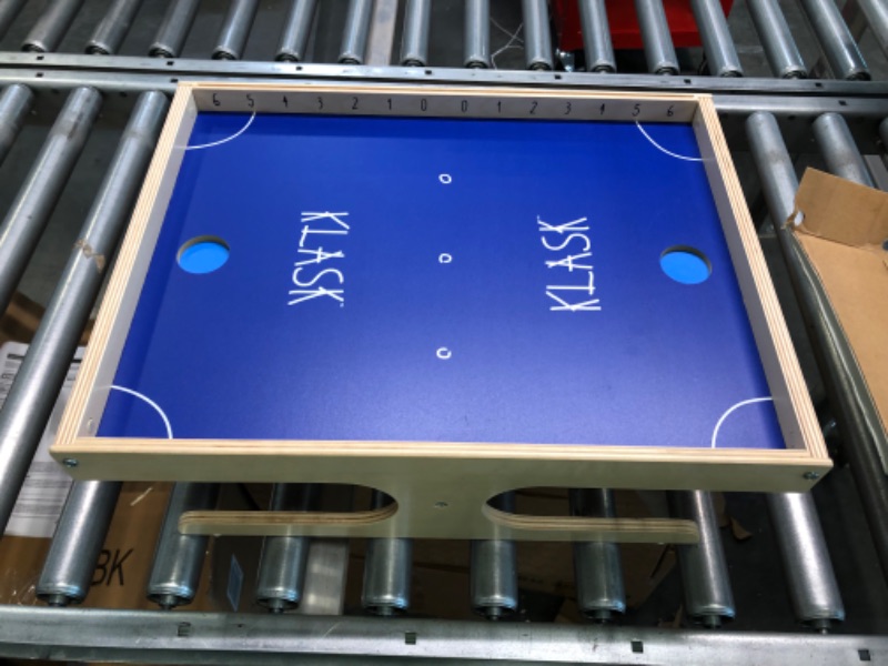 Photo 3 of KLASK: The Magnetic Award-Winning Party Game of Skill - for Kids and Adults of All Ages That’s Half Foosball, Half Air Hockey Original