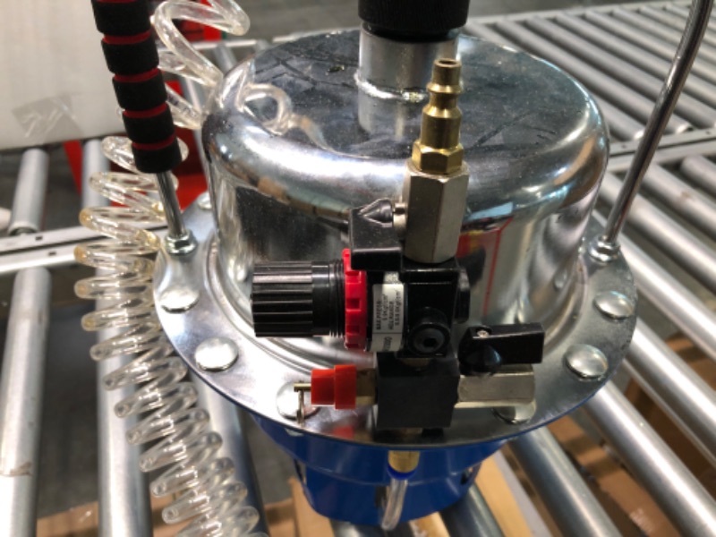 Photo 3 of 8MILELAKE Pneumatic Air Pressure Bleeder Tool Set Brake and Clutch Bleeder Valve System Kit