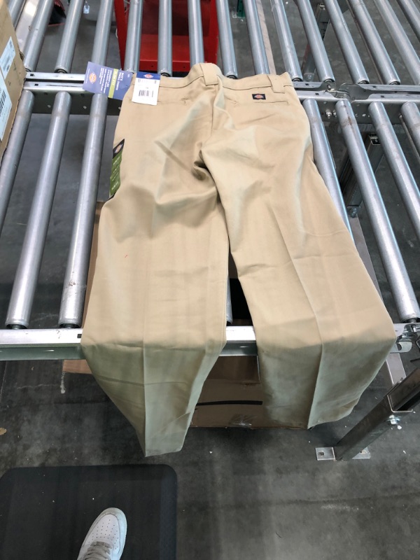 Photo 6 of Dickies Boys' Slim Straight Pant Big Boys 16 Desert Sand