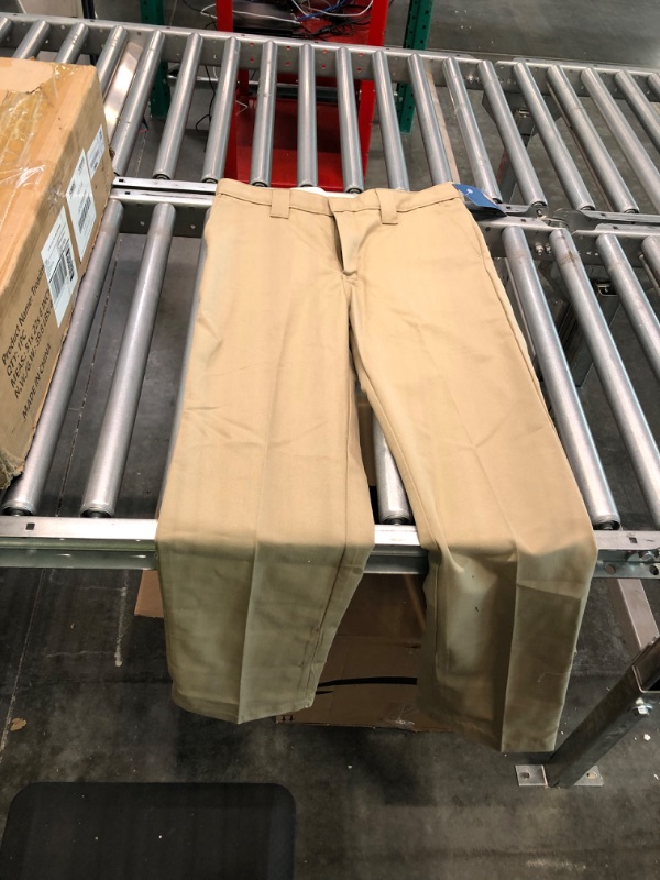 Photo 4 of Dickies Boys' Slim Straight Pant Big Boys 16 Desert Sand