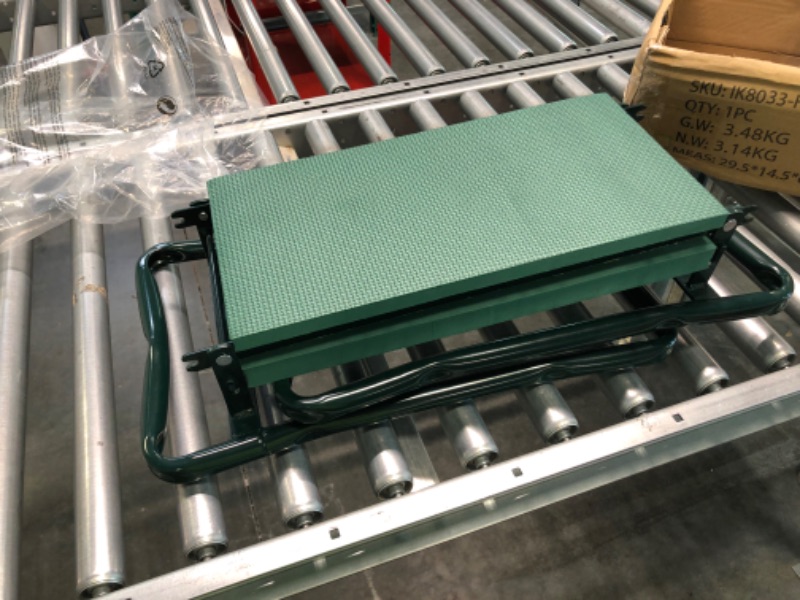 Photo 1 of Garden Kneeler and Seat with 2 Bonus Tool Pouches - Portable Garden Bench EVA Foam Pad with Kneeling Pad for Gardening - Sturdy, Lightweight and Practical - Protect Knees and Clothes When Gardening