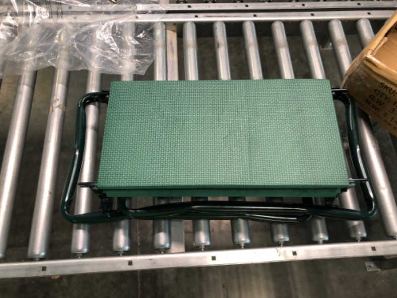 Photo 1 of Garden Kneeler and Seat with 2 Bonus Tool Pouches - Portable Garden Bench EVA Foam Pad with Kneeling Pad for Gardening - Sturdy, Lightweight and Practical - Protect Knees and Clothes When Gardening