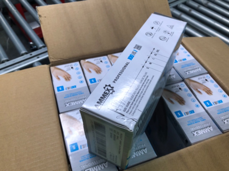 Photo 1 of AroPaw Vinyl Gloves Case Strong 4 MIL Latex Free Powder Free 10 Boxes| 1000 Gloves Small (Pack of 1000)