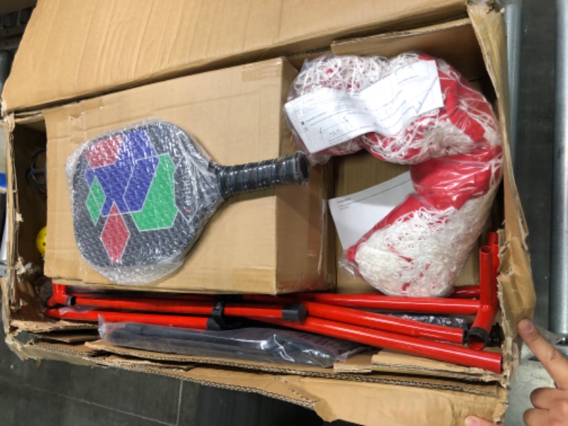 Photo 5 of Furlihong 680PBH Pickleball Starter Kit, Including Launch Machine, Ball Recycling Net, Pickleball Paddle, 3 x Pickleballs and Carrying Bag