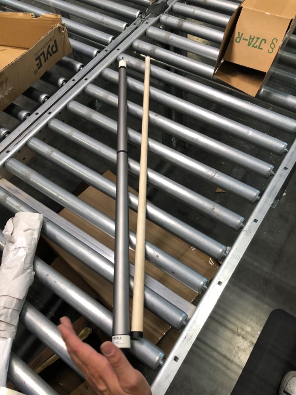 Photo 1 of RAGE Heavy Hitter Jump Break Cue - 25oz 3 Piece Pool Stick with Extra Hard bakelite tip for Explosive Breaks and Effortless Jumps Silver