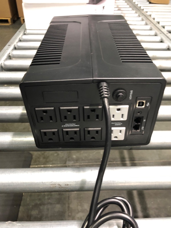 Photo 1 of SKE Battery Backup and Surge Protector 1250VA/720W UPS System Intelligent LCD 8 Outlets Uninterruptible Power Supply Units for Computer,AVR,Mini-Tower(SK1250)
