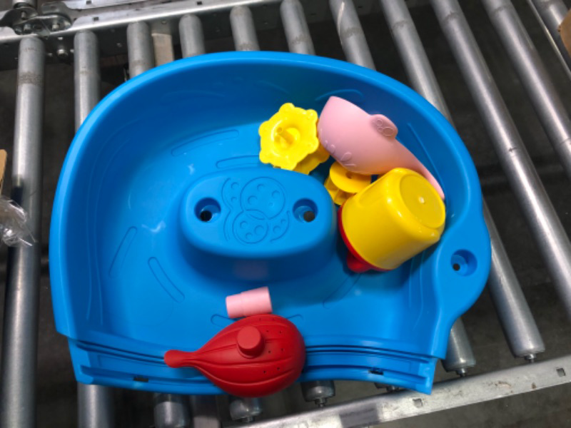Photo 1 of TEMI Kids Sand Water Table for Toddlers, 3-Tier Sand and Water Play Table Toys for Toddlers Kids, Activity Sensory Tables Outside Beach Toys for Toddler Boys Girls Age 3-5 3-Tier Sand Water Table