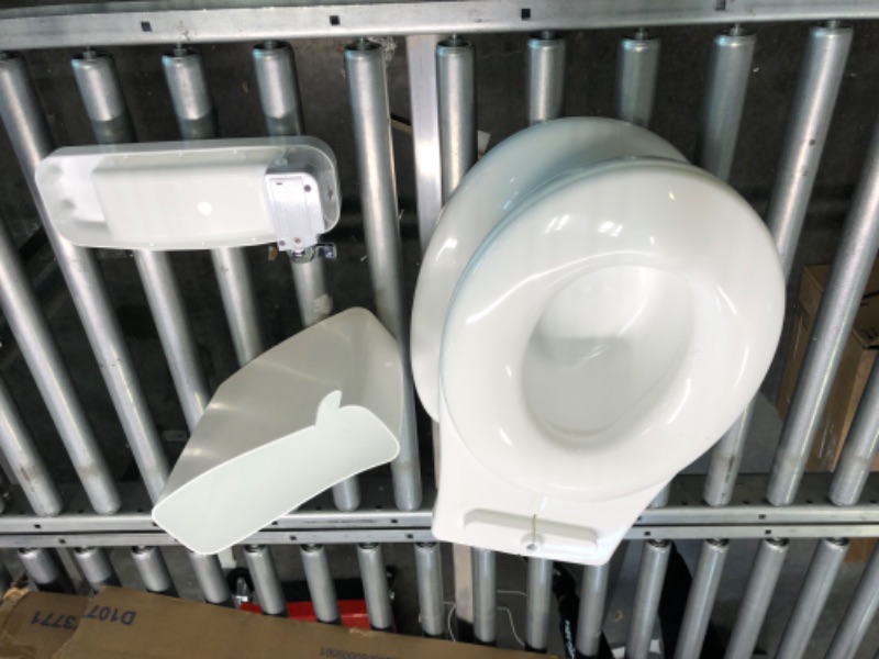Photo 1 of Summer Infant My Size Potty, White - Realistic Potty Training Toilet Looks and Feels Like an Adult Toilet - Easy to Empty and Clean