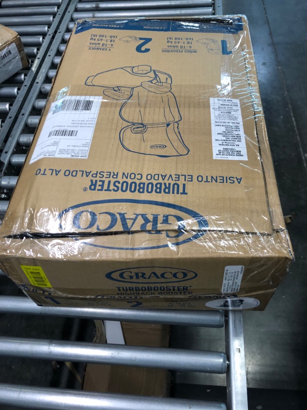 Photo 1 of Graco TurboBooster Highback Booster Seat, Glacier