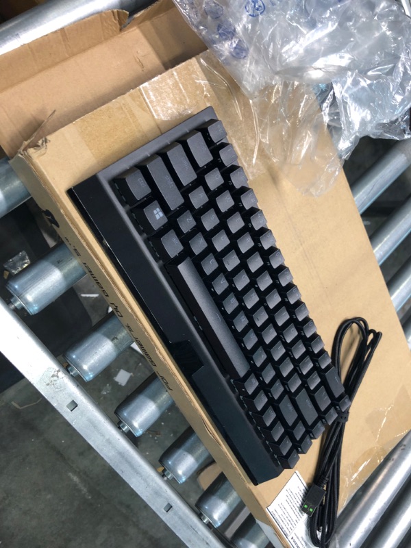 Photo 9 of Razer BlackWidow V3 Mini HyperSpeed Wireless Mechanical Gaming Keyboard: Yellow Mechanical Switches- Linear & Silent (Renewed) Classic Black Keyboard BlackWidow V3 Mini - Wireless Yellow Switches - Linear & Silent