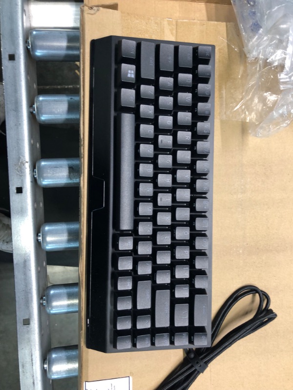 Photo 7 of Razer BlackWidow V3 Mini HyperSpeed Wireless Mechanical Gaming Keyboard: Yellow Mechanical Switches- Linear & Silent (Renewed) Classic Black Keyboard BlackWidow V3 Mini - Wireless Yellow Switches - Linear & Silent