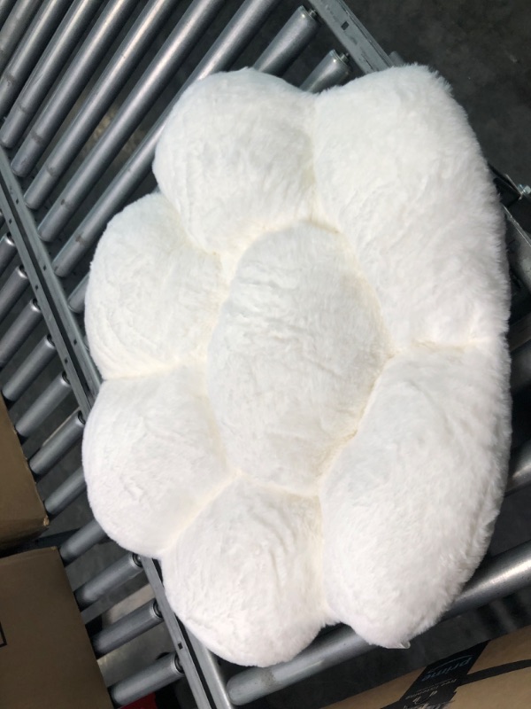 Photo 1 of Ditucu Cat Paw Cushion Kawaii Chair Cushions 27.5 x 23.6 inch Cute Stuff Seat Pad Comfy Lazy Sofa Office Floor Pillow for Gaming Chairs Room Decor White

