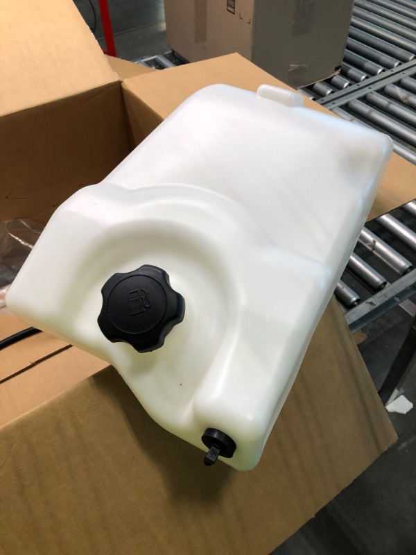 Photo 5 of Fuel Gas Tank with Cap | Compatible with John Deere Scotts Sabre L100 L110 L120 L130 L105 L118 L111 L108 & More | Replace#: GY21876, GY21102, GY20894