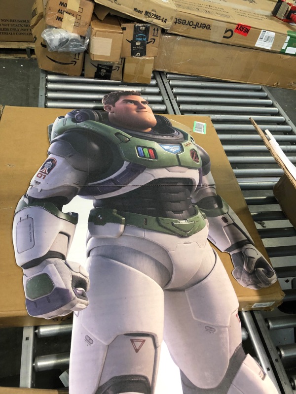 Photo 6 of Advanced Graphics Buzz Space Ranger Cardboard Cutout Standup - Disney Pixar's Lightyear (2022 Film)
