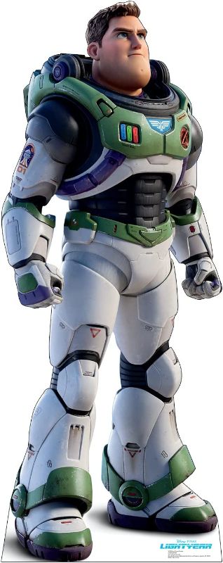 Photo 1 of Advanced Graphics Buzz Space Ranger Cardboard Cutout Standup - Disney Pixar's Lightyear (2022 Film)
