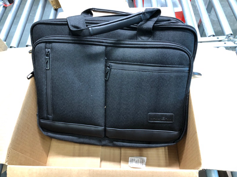 Photo 5 of VANKEAN Laptop Briefcase for Men Women, 17.3 Inch Bag Water Repellent & Expandable 