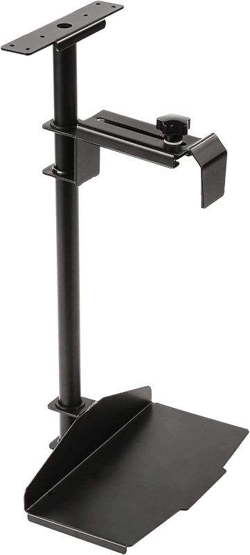 Photo 1 of EUREKA ERGONOMIC CPU Holder Under Desk Mount, Computer Tower Holder 360° Swivel Height & Width Adjustable, Holds up to 44 lbs, Fits Most Computer Tower, Black