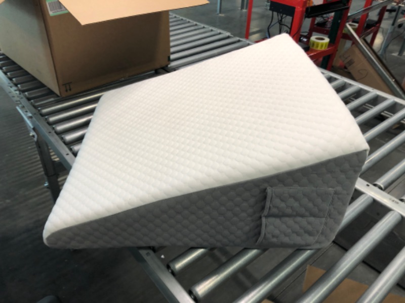 Photo 1 of Forias Wedge Pillows 12" Bed Wedge Pillow for Sleeping Acid Reflux After Surgery Triangle Pillow Wedge for Sleeping Gerd Snoring, Air Layer Wedge Cover|Memory Foam Top 25 X 24 X 12 inches