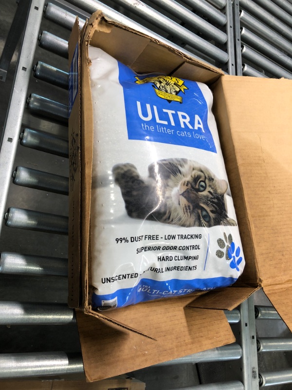 Photo 2 of Dr. Elsey’s Premium Clumping Cat Litter - Ultra - 99.9% Dust-Free, Low Tracking, Hard Clumping, Superior Odor Control, Unscented & Natural Ingredients 40 lb