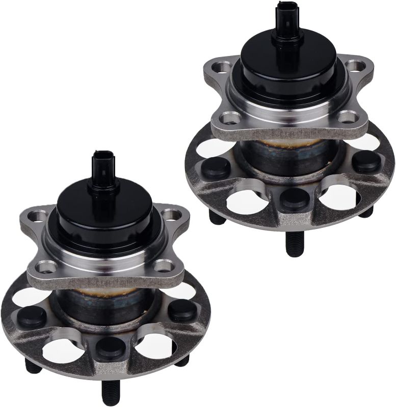 Photo 1 of Autoround 512505 Rear Wheel Hub and Bearing Assembly Replacement for 2010-2015 Toyota Prius/2012-2015 Plug-in 5 Lug Pair